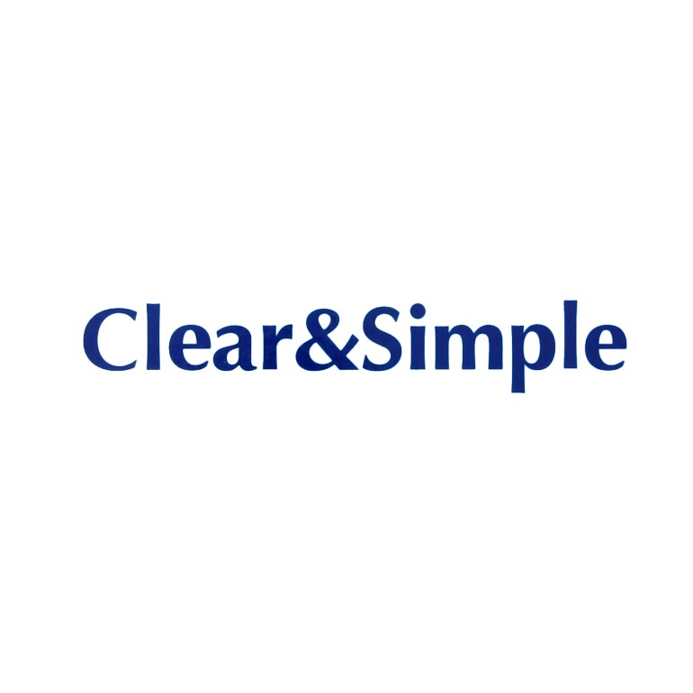 CLEAR & SIMPLE