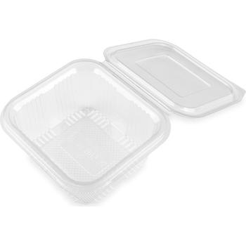 500CC HEAVY DUTY HINGED SALAD CONTAINER