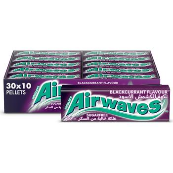 AIRWAVES CHEWING GUM BLACKCURRANT HANDYBOX