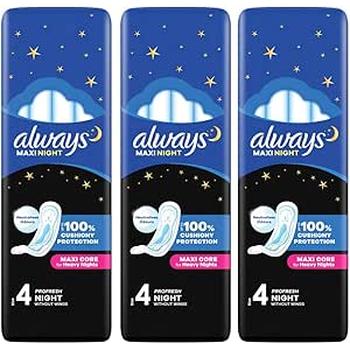 ALWAYS MAXI CLASSIC PADS NIGHT SIZE4