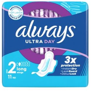 ALWAYS ULTRA DAY LONG WINGS 11S