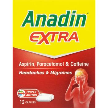 ANADIN EXTRA 12 CAPLETS