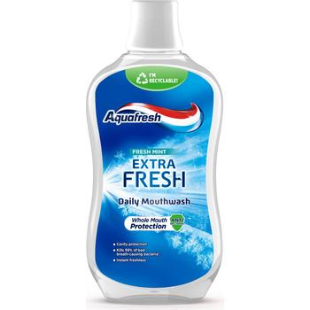 AQUAFRESH MOUTHWASH EXTRA FRESH MINT