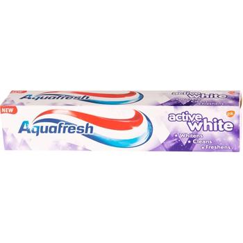 AQUAFRESH TOOTHPASTE ACTIVE WHITE