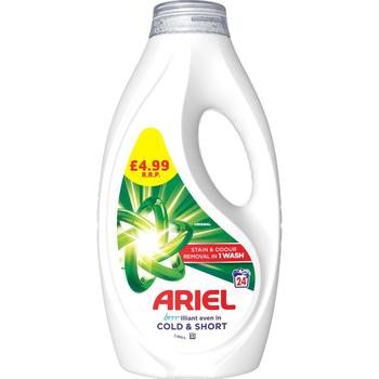 ARIEL LIGUID BIO LAUNDRY DETERGENT (24 WASHES) (PM £4.99)