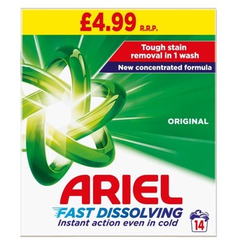 ARIEL ORIGINAL WASHING POWDER (14 WASHES) (PM £4.99)