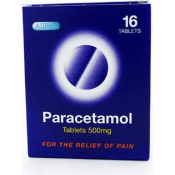 ASPAR PARACETAMOL TABLETS BLISTER 500MG