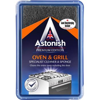 ASTONISH PASTE OVEN & GRILL CLEANER & SPONGE