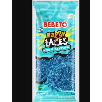 BEBETO HAPPY LACE FIZZY BLUE RASPBERRY PMP £1