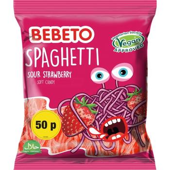 BEBETO SPAGHETTI STRAWBERRY PMP 50P