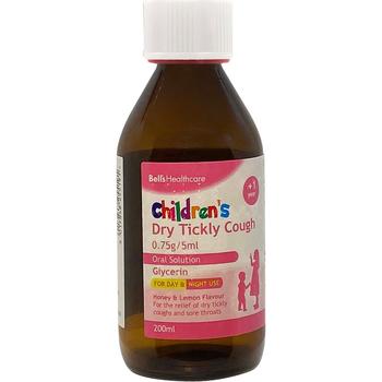 BELL'S HEALTHCARE CHILDRENS DRY & TICKLY COUGH SYRUP