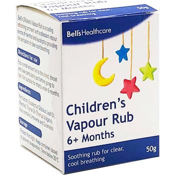 BELL'S HEALTHCARE CHILDRENS VAPOUR RUB