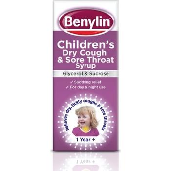 BENYLIN CHILDREN DRY COUGH & SORE THROAT SYRUP