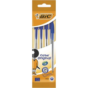 BIC CRISTAL PENS BLUE