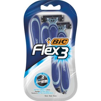 BIC FLEX 3 RAZORS 4-PACK