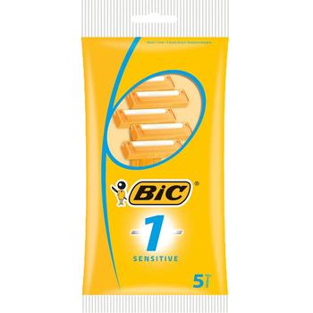 BIC SENSITIVE 1 RAZORS 5-PACK