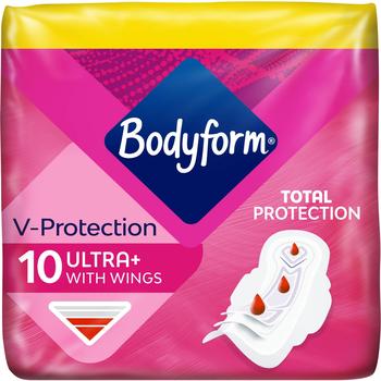 BODYFORM 10 ULTRA WITH WINGS PADS