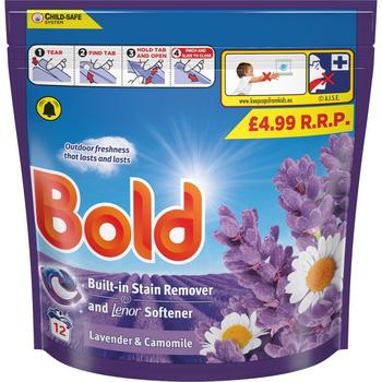 BOLD PODS WAHING LIQUID CAPSULES-LAVENDER & CAMOMILE