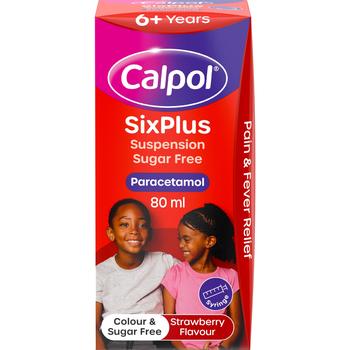 CALPOL BOTTLES SIXPLUS STRAWBERRY FLAVOUR