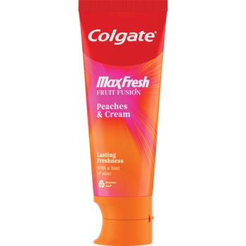 COLGATE TOOTHPASTE MAX FRESH FRUIT FUSION PEACHES & CREAM