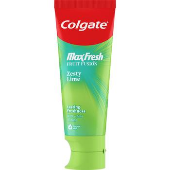 COLGATE TOOTHPASTE MAX FRESH FRUIT FUSION ZESTY LIME