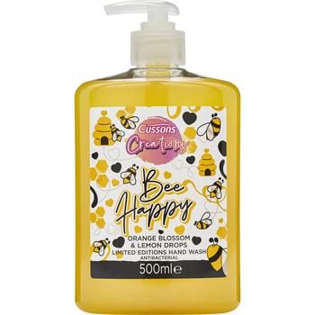 CUSSIONS CREATIONS HANDWASH BEE HAPPY