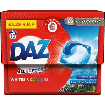 DAZ ALL IN 1 PODS (12 WASHES)