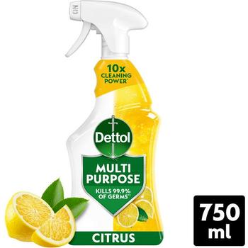 DETTOL 750ML MULTI CLEAN CITRUS