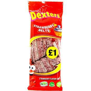 DEXTERS STRAWBERRY BELTS £1