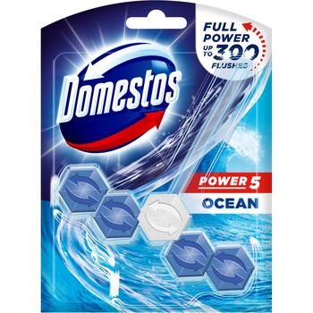 DOMESTOS POWER 5 TOILET BLOCK OCEAN