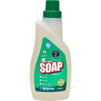 DP PURE LIQUID SOAP FLAKES 6X750ML