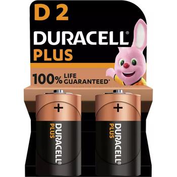 DURACELL PLUS D SIZE
