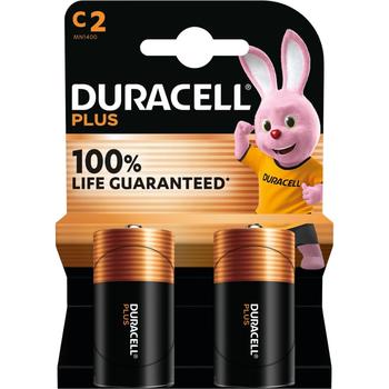 DURACELL POWER PLUS C 100% LIFE GUARANTED