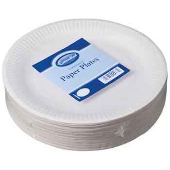 ESSENTIAL BIODEGRADABLE PAPER PLATES 7"