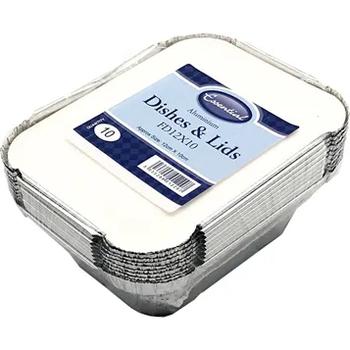 ESSENTIAL FOIL DISH WITH LID 500ML