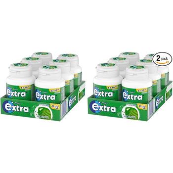 EXTRA CHEWING GUM SPEARMINT BOTTLE PM 2.50 SUGARFREE