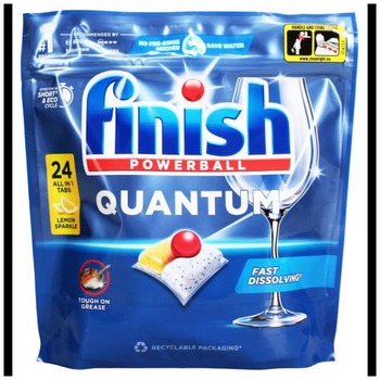 FINISH QUANT ALL IN 1 D/WASHER TABS LEMON SPARKLE 24'S