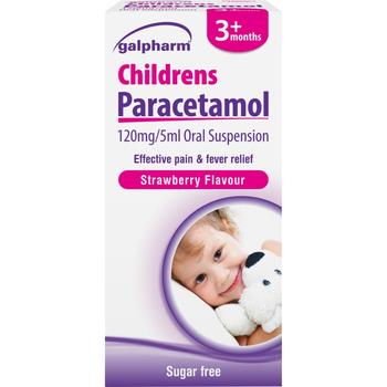 GALPHARM CHILDRENS PARACETAMOL ORAL SUSPENSION