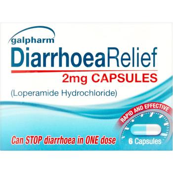 GALPHARM DIARRHOEA RELIEF CAPSULES