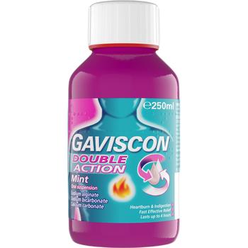 GAVISCON LIQUID DOUBLE ACTION MINT