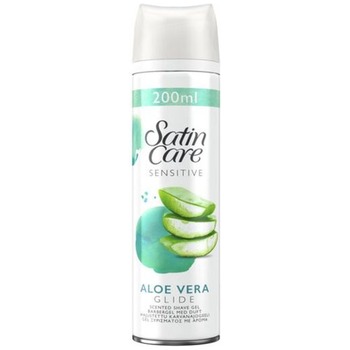 GILLETTE SATIN CARE SHAVE GEL SENSITIVE