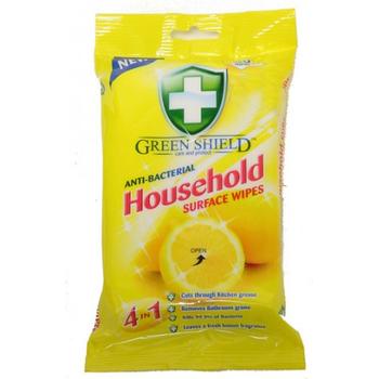 GREENSHIELD ANTI-BACTERIAL HOUSEHOLD WIPES