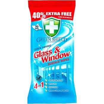 GREENSHIELD GLASS & WINDOW WIPES 70S