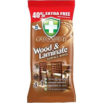 GREENSHIELD WOOD & LAMINATE SURFACE WIPES 70S