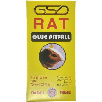 GSD NON-TOXIC RAT GLUE TRAPS TWIN-PACK