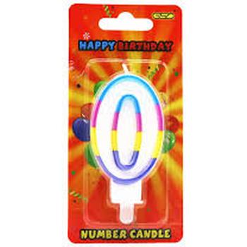 GSD NUMBER CANDLES NO.0