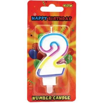 GSD NUMBER CANDLES NO.2