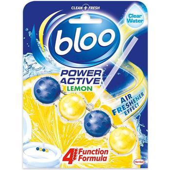 HENKEL BLOO POWER ACTIVE TOILET RIM BLOCK LEMON