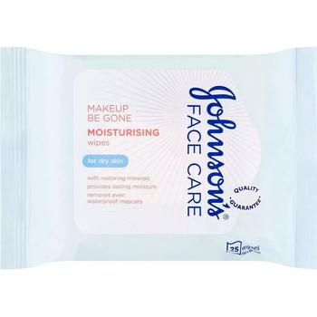 JOHNSONS FACE CARE WIPES MOISTURISING 25'S