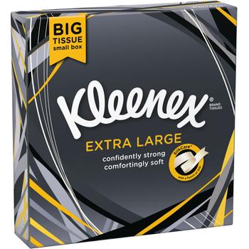 KLEENEX EXTRA LARGE COMPACT TISSUES (TWIN-PACK) (PM £2.25)